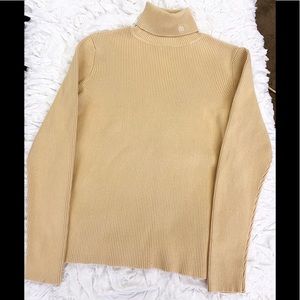 Lauren Ralph Lauren Ribbed Turtleneck Sweater